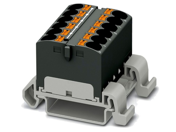 Conector de șine 32A, 800V, push-in