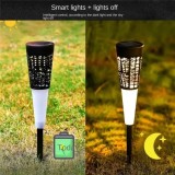 Set 6 Lampi Solare Decorative cu lumina ALBA si RGB de gradina, IP 65