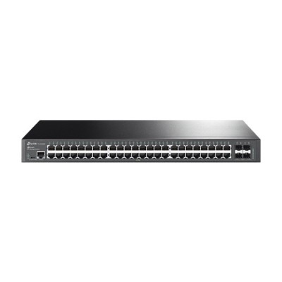 Switch 48 porturi RJ45 Gigabit, 4 x SFP+ 10G, L2 Management, 1U - TP-Link TL-SG3452X SafetyGuard Surveillance foto