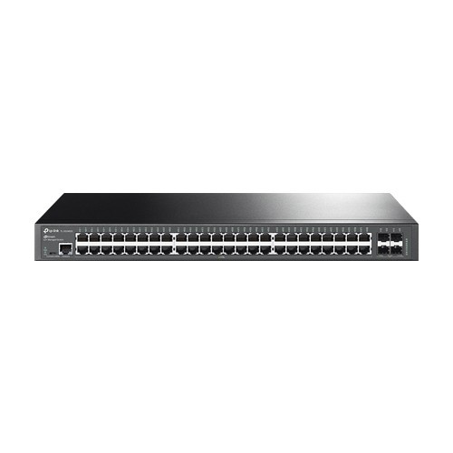 Switch 48 porturi RJ45 Gigabit, 4 x SFP+ 10G, L2 Management, 1U - TP-Link TL-SG3452X SafetyGuard Surveillance