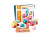 Joc de construit, camioane si cuburi din lemn, 7Toys, Brand