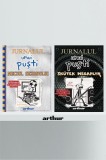 Cumpara ieftin Pachet Jurnalul unui Puști volumele 16-17 (Meciul sezonului, Sk&uuml;tek Megaplyn), Arthur