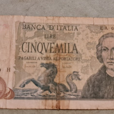 Italia - 5000 lire 1971 tip 2.