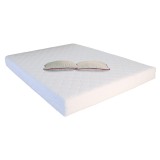 Set Saltea cu spuma, Mercur Comfort Flex Plus 140x200x20cm, fermitate mediu spre tare, hipoalergenica, husa detasabila, Saltsib plus 2 perne matlasate