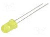 Dioda LED, 5mm, galbena, 3000mcd, 8mA, 2,5...15V, OPTOSUPPLY - OSY55133A-VV