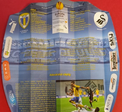 Program meci fotbal PETROLUL PLOIESTI - SWANSEA (Europa League 28.08.2013) foto