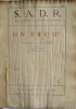 1931, Un erou de N. Kiritescu, SADR / teatru Societatea Autorilor Dramatici RSS