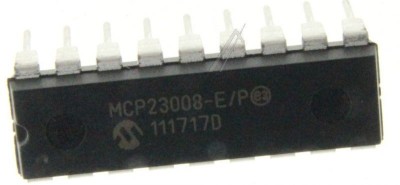 IO EXPANDER 8BIT I2C,PDIP18 TIP:MCP23008-E/P MCP23008-E/P MICROCHIP foto