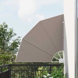 Cumpara ieftin Ecran de intimitate pentru balcon Gri taupe 115 x 115 cm