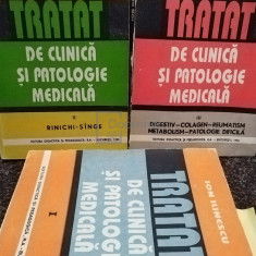 Ion Ilinescu - Tratat de clinica si patologie medicala, 3 vol. (editia 1994)