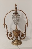 Superbă lampa de masa in stilul francez Empire din bronz masiv