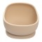 Bol din silicon cu ventuza, appekids, classic - bubble beige