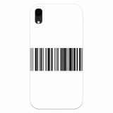 Husa silicon pentru Apple Iphone XR, Bar Code