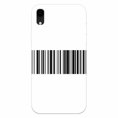 Husa silicon pentru Apple Iphone XR, Bar Code foto