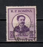 Romania 1954, LP.375 - 50 de ani de la moartea lui Teodor Neculuţă, Stampilat