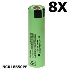 Baterie Panasonic NCR18650PF 10A 18650 2900mAh Set 8 Buca?i, Tip Fara buton foto