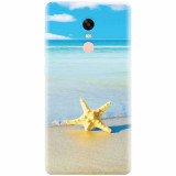 Husa silicon pentru Xiaomi Redmi Note 4, Starfish Beach