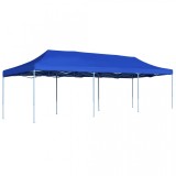 Cort de petrecere pliabil, albastru, 3 x 9 m, vidaXL