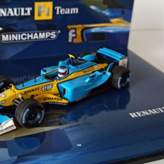 Macheta Renault R23 Jarno Trulli Formula 1 2003 - Minichamps 1/43 F1