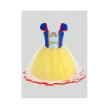 Cumpara ieftin Costum Disney - Rochie Scurta Alba ca Zapada