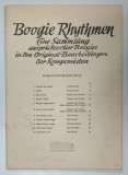 BOOGIE RHYTHMEN , CONTINE 11 PIESE , PARTITURI , 1943