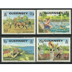Guernsey 1981 - parasport, serie neuzata