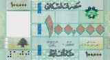 Bancnota Liban 100.000 Livre 2022 - P95 UNC ( vezi descriere )