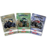 Cumpara ieftin Caiet A5, 48 file, patratele, motiv Monster Truck, Herlitz
