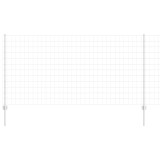 VidaXL &Icirc;ngrădire cu st&acirc;lpi Argintiu 1.2 x 10 m Oțel 3336172