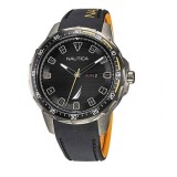 Nautica Coba Lake NAPCLS113 Ceas Bărbătesc Quartz cu Curea Neagră 48mm
