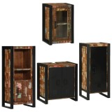 Cumpara ieftin Set de mobilier pentru baie 4 buc. Multicolour 55 x 35 x 60 cm
