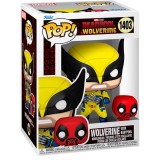 Figurina POP, Marvel, Deadpool &amp; Wolverine, Wolverine with Babypool, 9 cm
