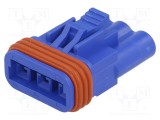 Conector EDAC cablu-cablu/PCB mufă mamă 572 E-Seal PIN 3