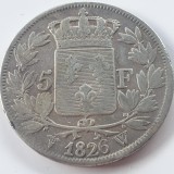 Franța 5 franci / francs 1828 W / Lille argint Carol X, Europa