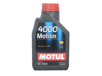 Ulei motor Motul 4000 Motion 15W40 1L 4000 MOTION 15W40 1L foto