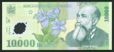 q702 Bancnota 10000 LEI 2000 POLIMER semnatura GHIZARI UNC NECIRCULATA