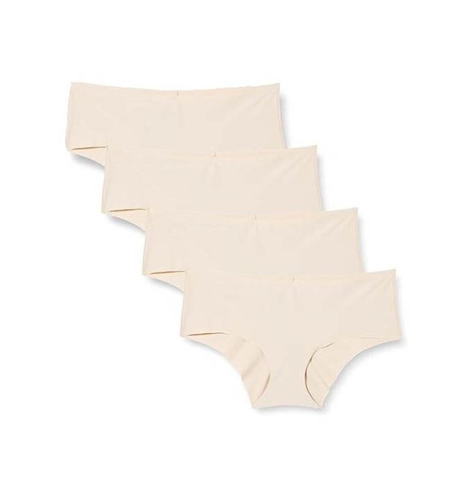 Chiloti dama Iris Lilly, pachet de 4, bej, S 12 - OUTLET