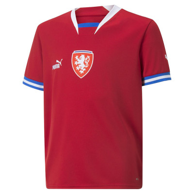 Echipa națională de fotbal tricou de fotbal pentru copii Czech Republic 22/23 home - 140 foto