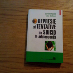 DEPRESIE si TENTATIVE de SUICID la ADOLESCENTA - D. Marcelli - 2007, 333 p.