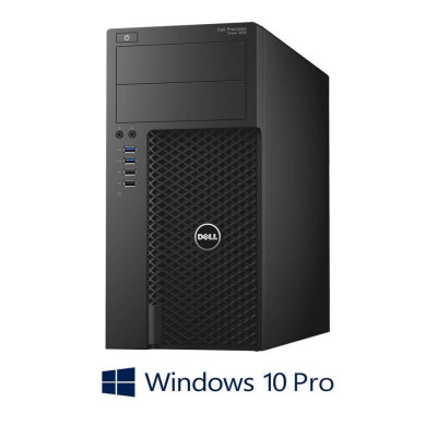 Workstation Dell Precision 3620 MT, Quad Core i7-7700, 16GB, 500GB SSD, Win 10 Pro foto