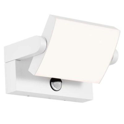 Lampa led cu senzor miscare 17w ip65 4000k- alb foto