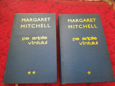 Pe aripile vantului - 2 vol - Margaret Mitchell - LEGATA DE LUX RF22/2 foto
