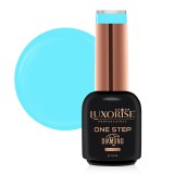 Cumpara ieftin Oja Semipermanenta One Step Diamond Blue Fame 10ml, LUXORISE