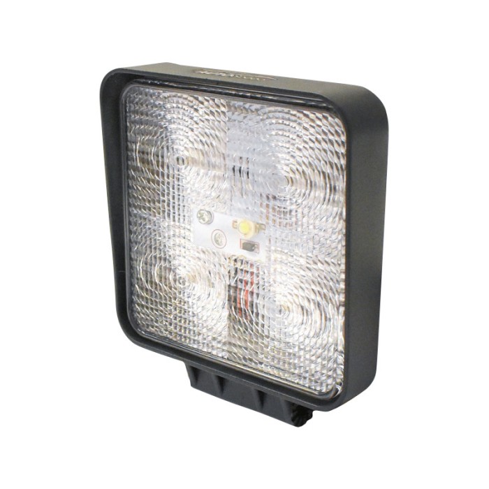 Lampa 5 LED-uri 10-30V 15W unghi de radiere 60 patrat
