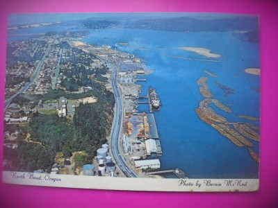 HOPCT 7607 NORTH BEND OREGON -SUA-AMERICA DE NORD -CIRCULATA foto
