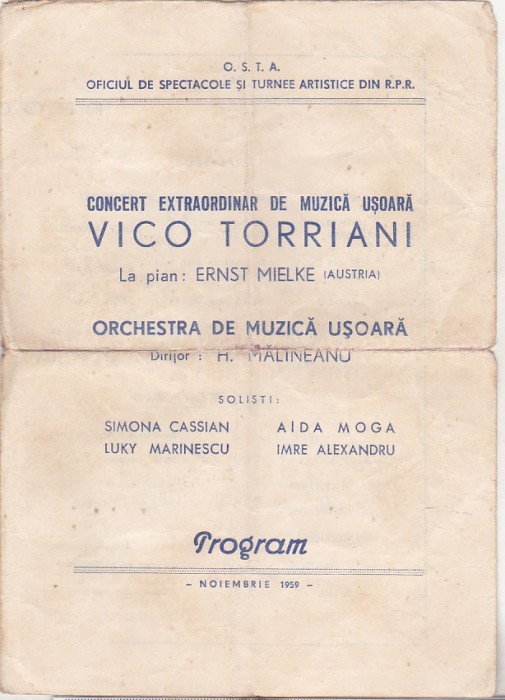 bnk rev Program Concert Vico Torriani 1959