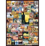 Cumpara ieftin Puzzle Eurographics - Travel around the World: Vintage Posters, 1000 piese