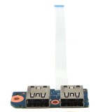 HP ProBook Dual USB Port Board with Cable 6050A2411401-USB-A02