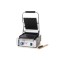 Contact grill profesional, partea superioara striata, partea inferioara neteda, 1800W, termostat 0-300 gr C, suprafata grill 22 x 23 cm, dimensiuni 29