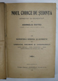 NOUL CODICE DE SEDINTA ADNOTAT SI COMENTAT de CORNELIU BOTEZ, VOL III: REPERTORIU GENERAL SI ALFABETIC DE LEGISLATIE, DOCTRINA SI JURISPRUDENTA 1925